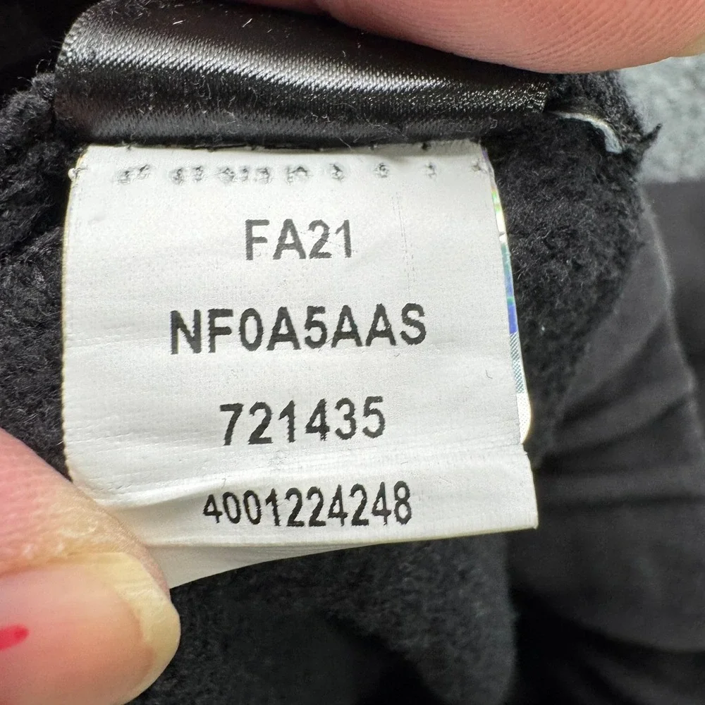 The‎ North Face Jogger Sweatpants Men's Size M Black Logo Fleece Athletic Casual
